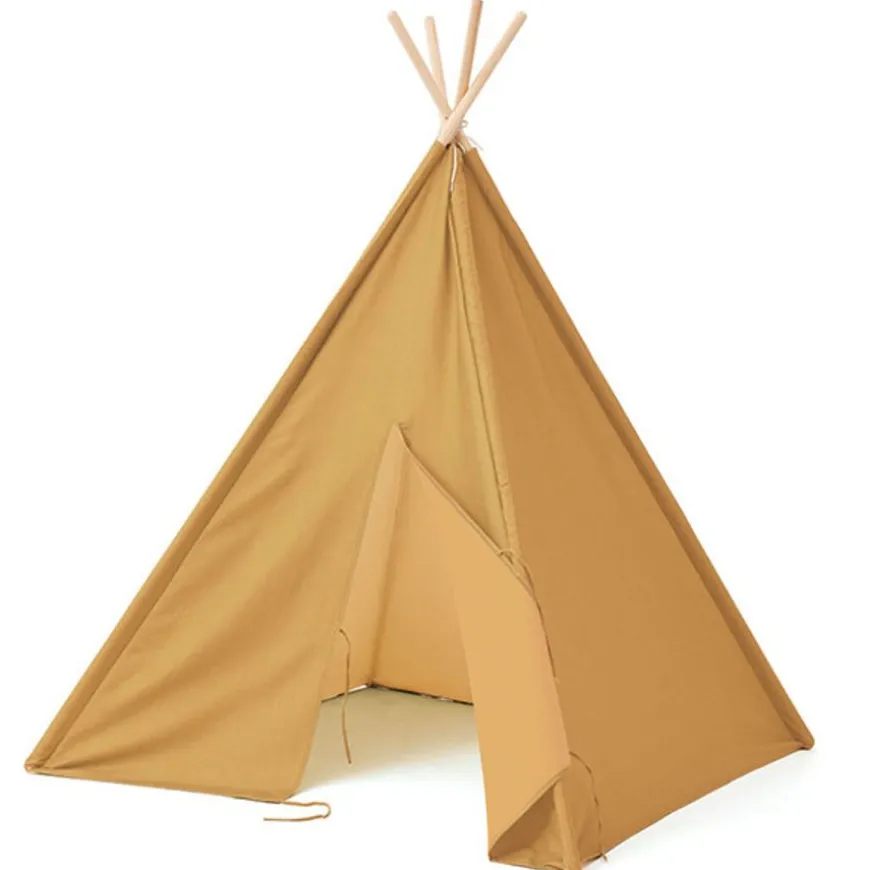 Kids Concept Tipi Tent Geel