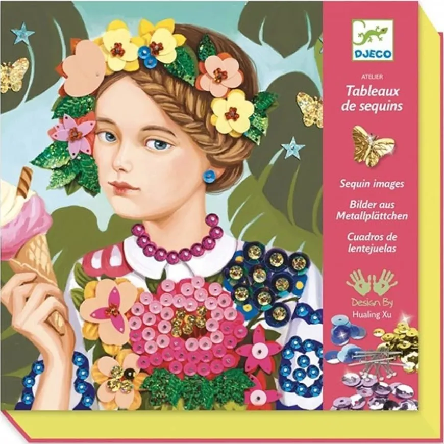 Knutselen Met Pailletten Merry And Smart - Djeco