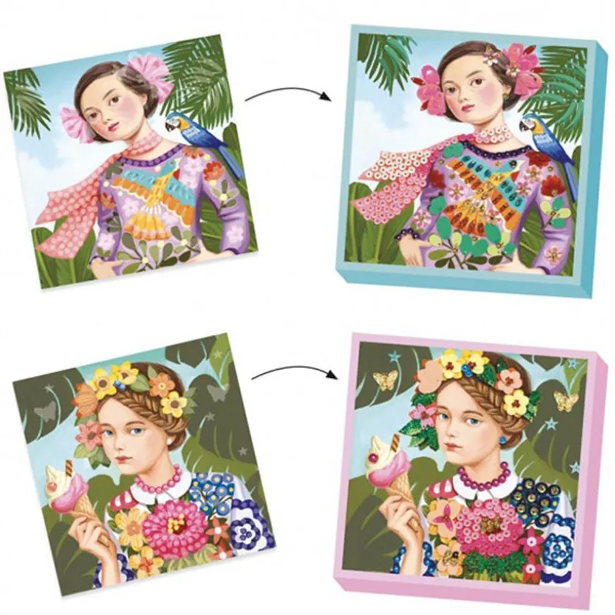 Knutselen Met Pailletten Merry And Smart - Djeco