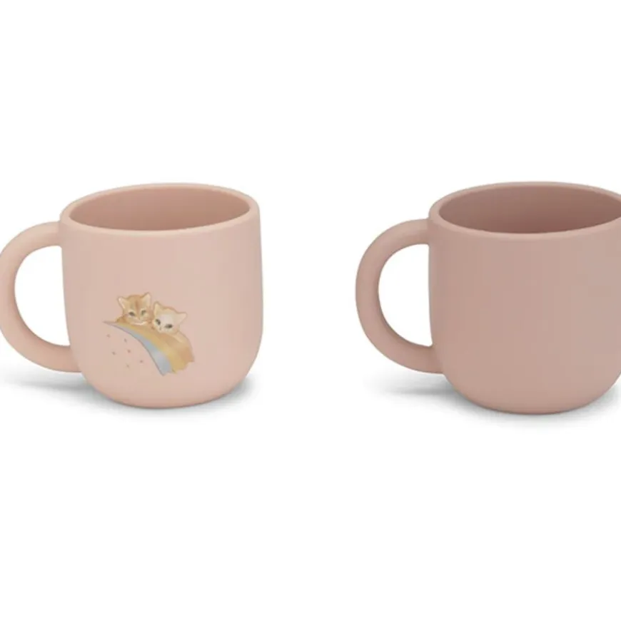 Konges Slojd Drinkbekers Set Rainbow Kitty