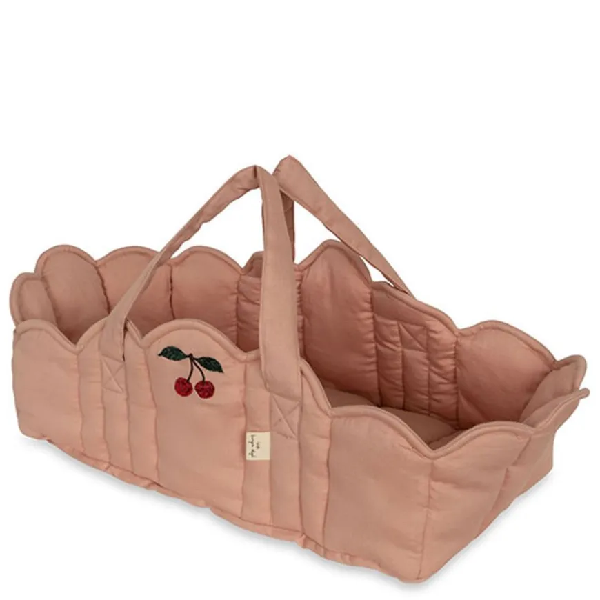 Konges Slojd Poppen Draagmand Mahogany Rose