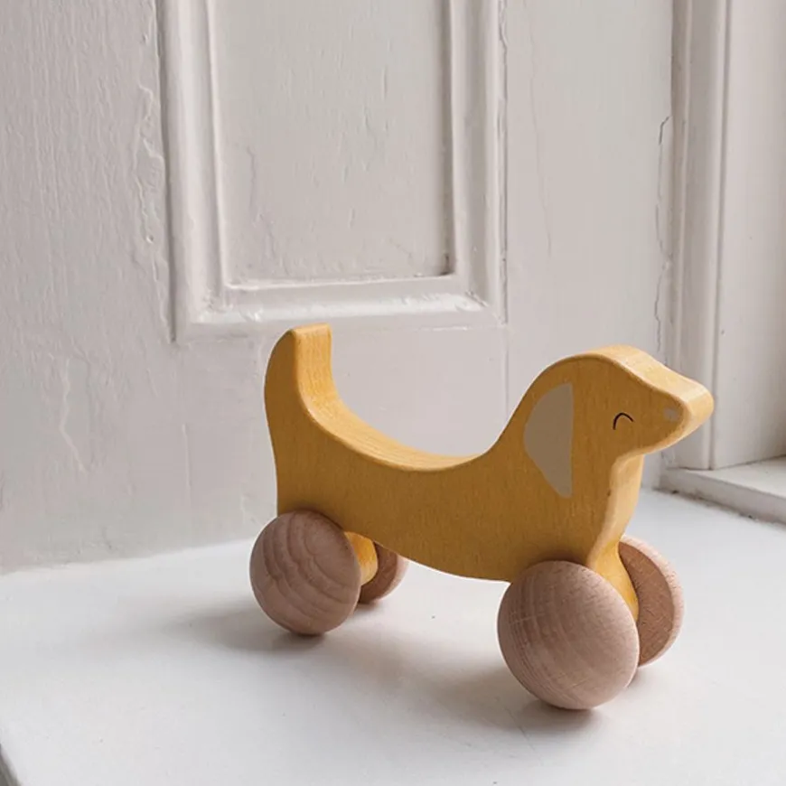 Konges Slojd Rolling Dog - Duwspeelgoed