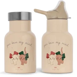 Konges Slojd Thermo Drinkfles Petit Bow Kitty
