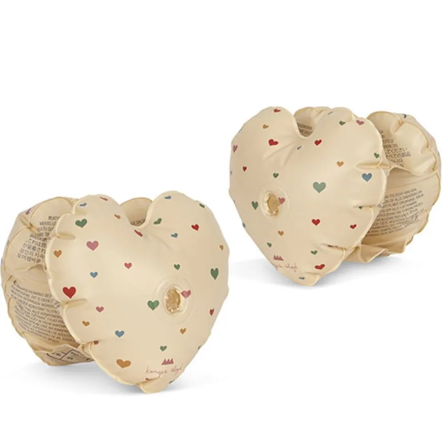Konges Slojd Zwembandjes Heart Multi Hearts