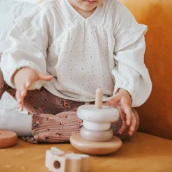 Label Label Stapeltoren Nougat