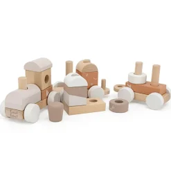 Label Label Stapeltrein Nougat