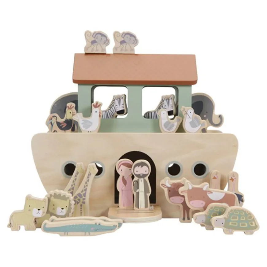 Little Dutch Ark Van Noach Houten Speelset