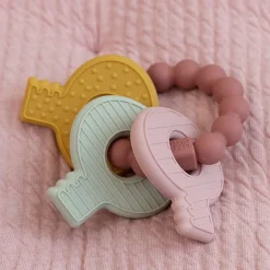 Little Dutch Bijtring Bijtspeeltje Sleutelbos Pink