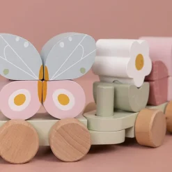 Little Dutch Blokkentrein Flowers & Butterflies