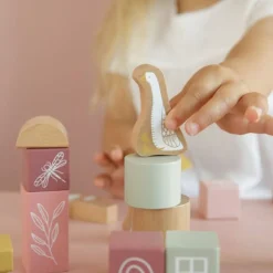 Little Dutch Bouwblokken Pink +2Jr