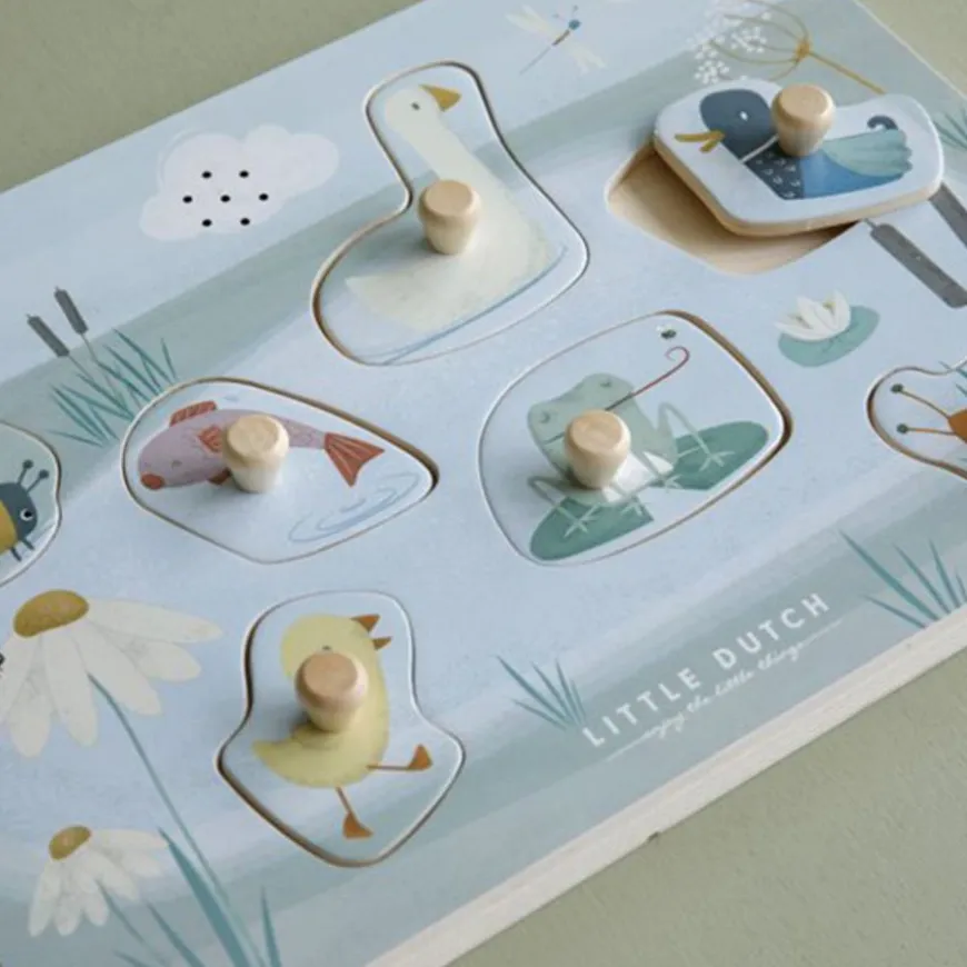 Little Dutch Geluidenpuzzel Little Goose