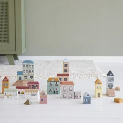Little Dutch Houten Blokken Stad