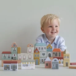 Little Dutch Houten Blokken Stad