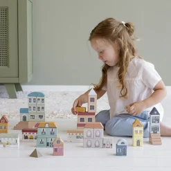 Little Dutch Houten Blokken Stad