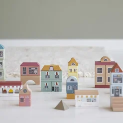 Little Dutch Houten Blokken Stad