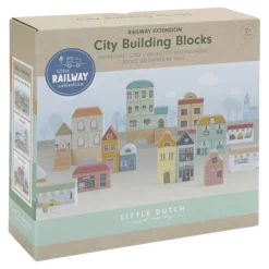 Little Dutch Houten Blokken Stad