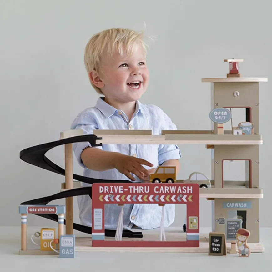Little Dutch Houten Speelset - Garage
