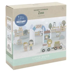 Little Dutch Houten Speelset - Dierentuin