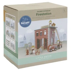 Little Dutch Houten Speelset - Brandweerkazerne