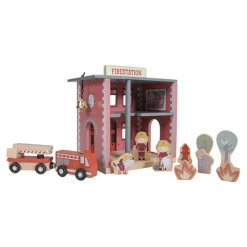 Little Dutch Houten Speelset - Brandweerkazerne