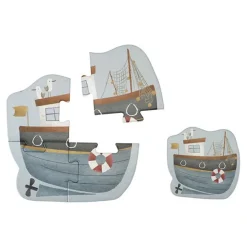 Little Dutch 6 In 1 Vormen Puzzels Sailors Bay