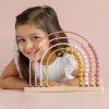 Little Dutch Regenboog Telraam Pink +12M