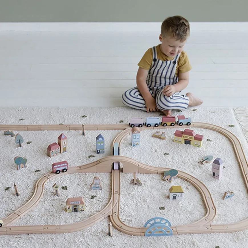 Little Dutch Treinbaan Xxl - Starterskit