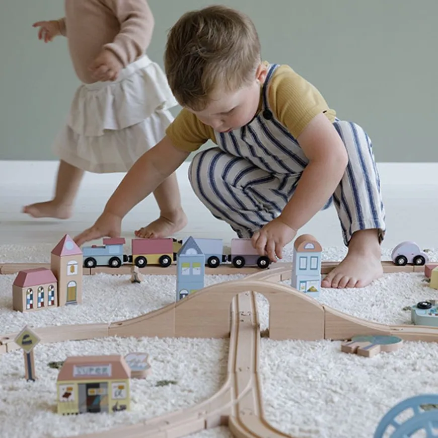 Little Dutch Treinbaan Xxl - Starterskit