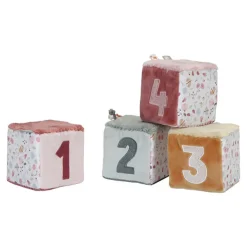 Little Dutch Zachte Blokkenset Flowers & Butterflies