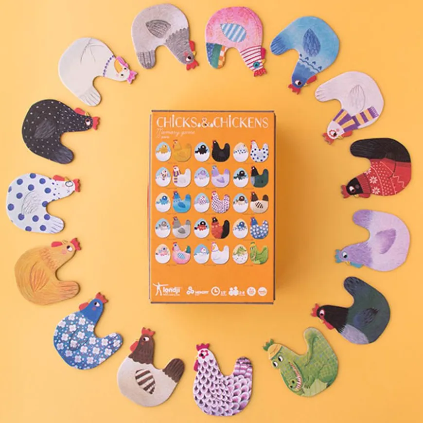 Londji Memo Chicks And Chickens - Memory Spel