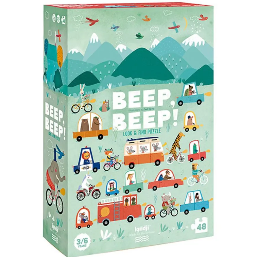 Londji Puzzel Beep! Beep! 48St +3Jr