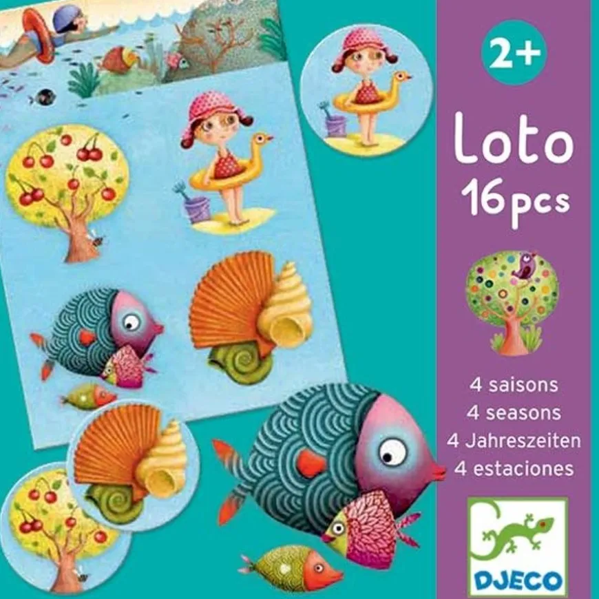 Lotto - 4 Seizoenen - Djeco