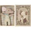Maileg Baby Muis Sleepy Wakey In Doosje - Jongen