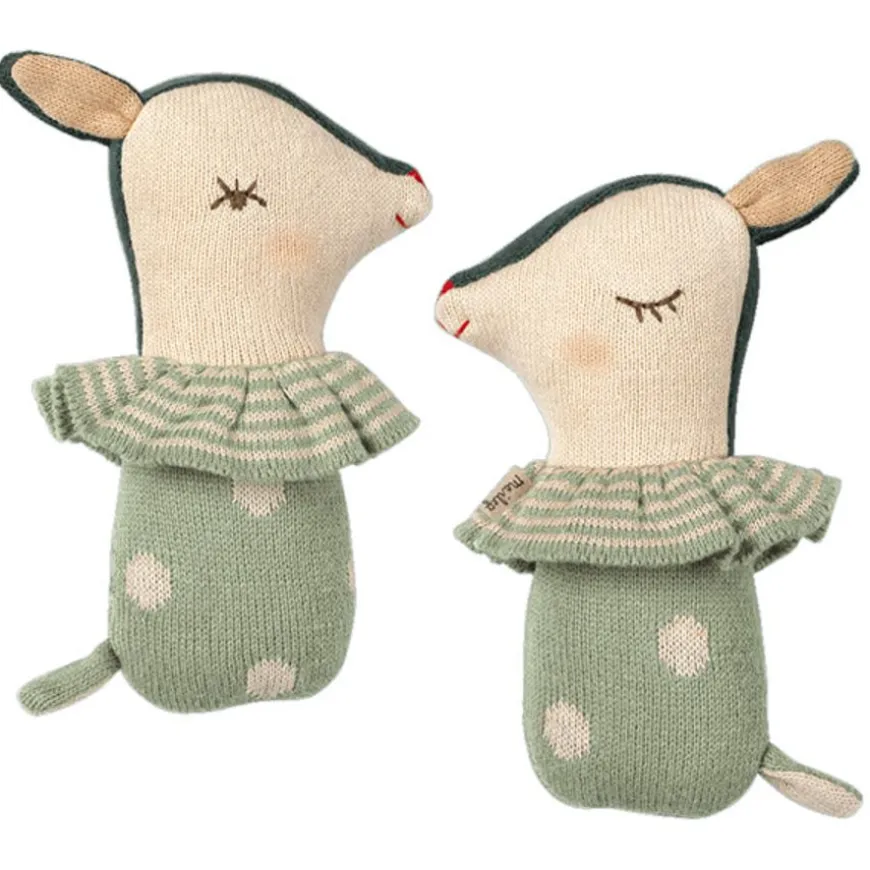 Maileg Bambi Rammelaar Dusty Mint