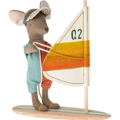 Maileg Grote Broer Surfer Muis