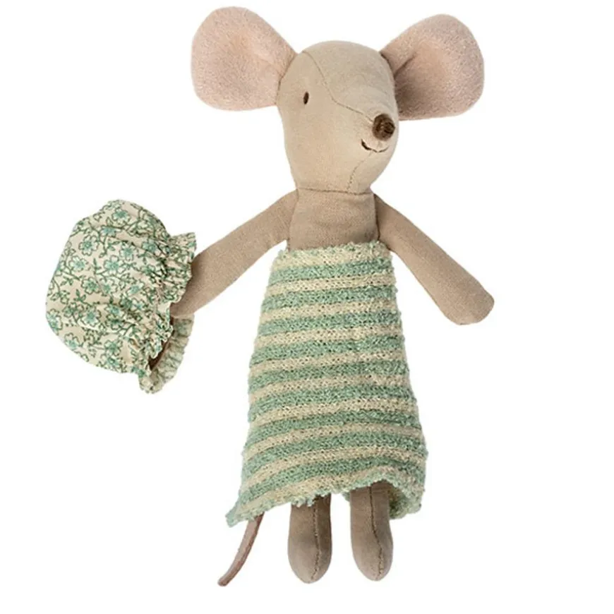 Maileg Grote Zus Muis In Bad Wellness Mouse