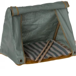Maileg Happy Camper Kampeertent Mouse Green