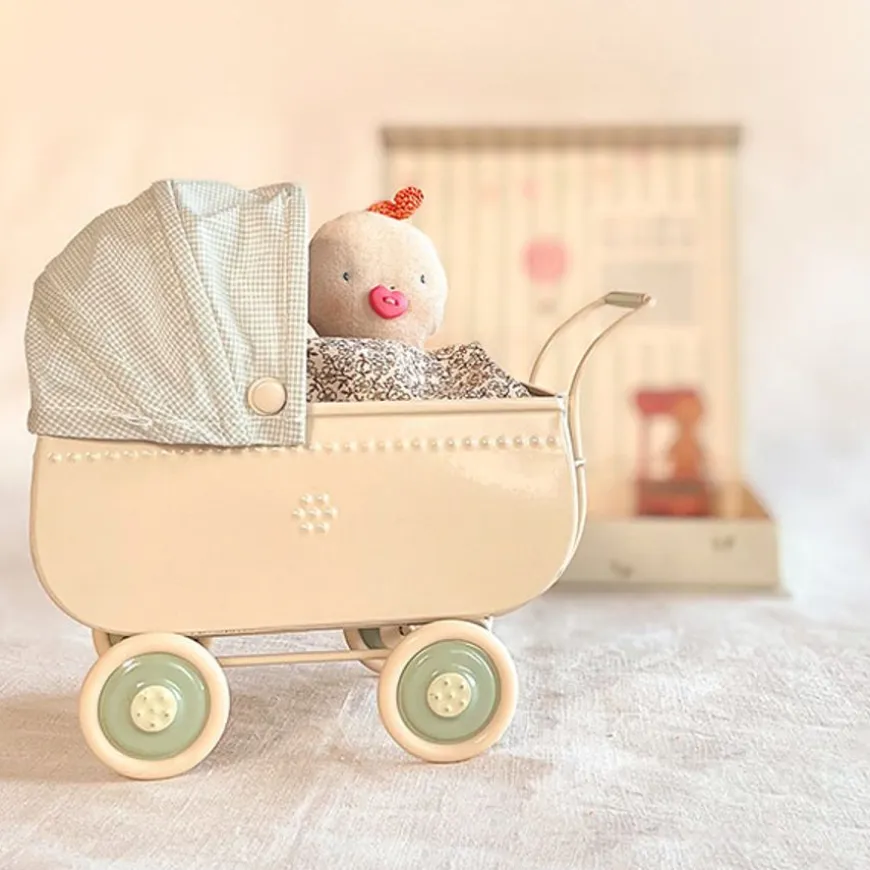 Maileg Kinderwagen Micro Coral