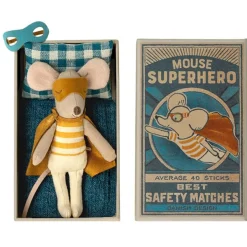 Maileg Kleine Broer Superheld Muis In Doosje