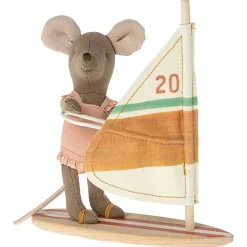 Maileg Kleine Zus Surfer Muis