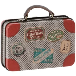Maileg Metalen Koffer Grey Travel