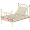 Maileg Metalen Vintage Poppenbed Mouse Rose