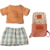Maileg Muis Kleding Set En Tas Old Rose Grote Zus