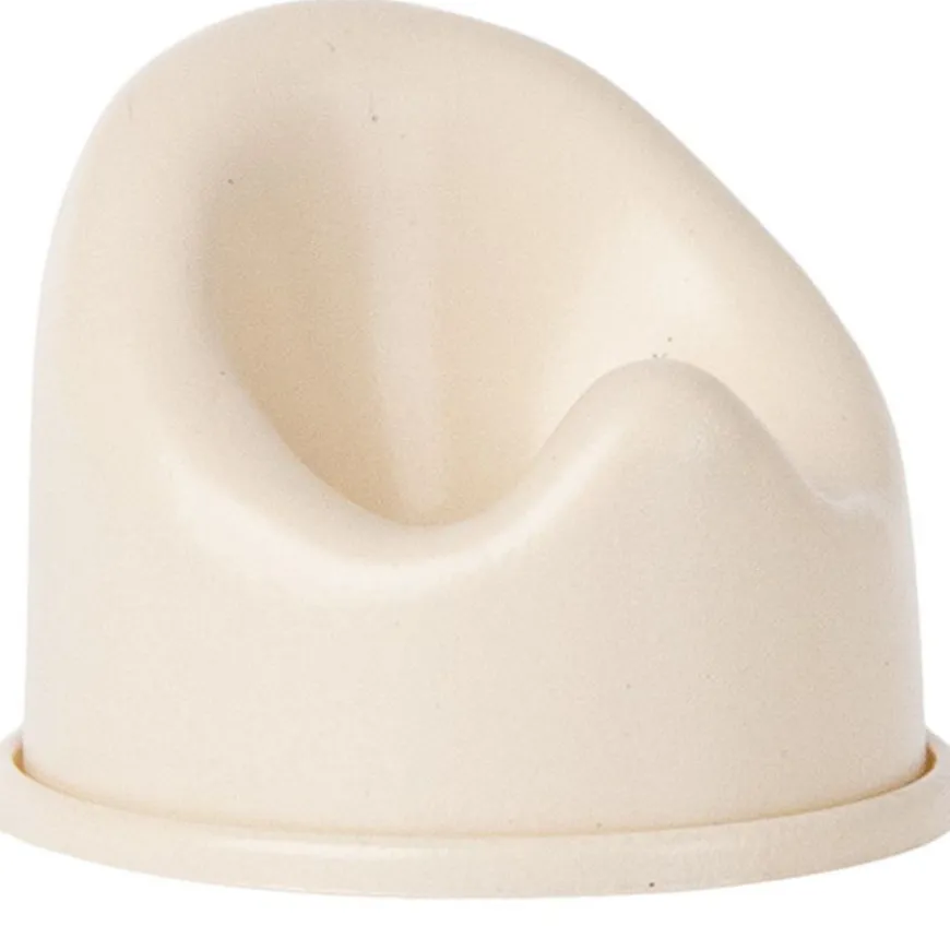 Maileg Plaspotje Micro Off White