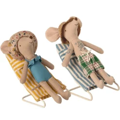 Maileg Strandstoelen Set Mouse