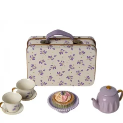 Maileg Theeset In Koffertje Purple Madelaine