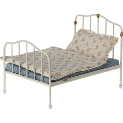 Maileg Tweepersoons Poppenbed Mouse Off White