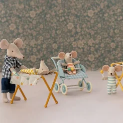 Maileg Verschoontafel Baby Mouse - Ocher