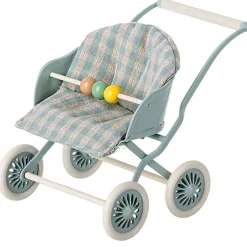 Maileg Wandelwagen Baby Muisjes Mint