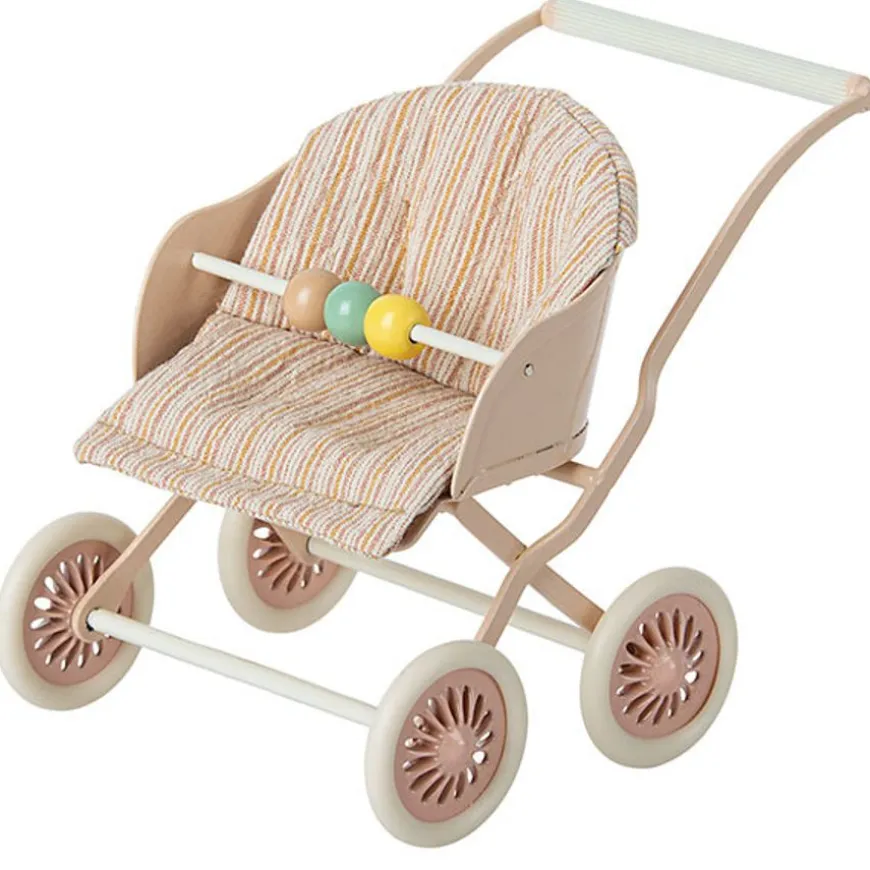 Maileg Wandelwagen Baby Muisjes Rose